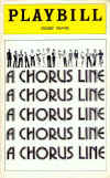Original cast Playbill for A Chorus Line (22752 bytes)