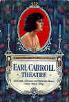 Earl Carroll program cover