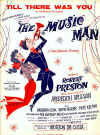 Sheet music cover for The Music Man