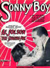 Sheet music cover for Sonny Boy