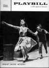 The original Playbill cover for West Side Story playbill