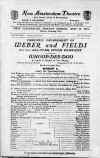 Webrer and Fields Playbill